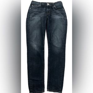HUDSON KRISTA SUPER SKINNY Stretch Denim Jeans Size 26 Low Rise 32x28